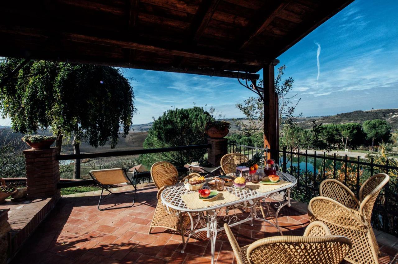Agriturismo Palazzo Conti A Пиенца Экстерьер фото